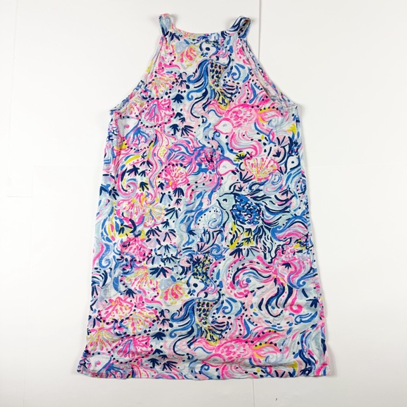 Lilly Pulitzer Colorful Sleeveless Dress Medium - Picture 2 of 4